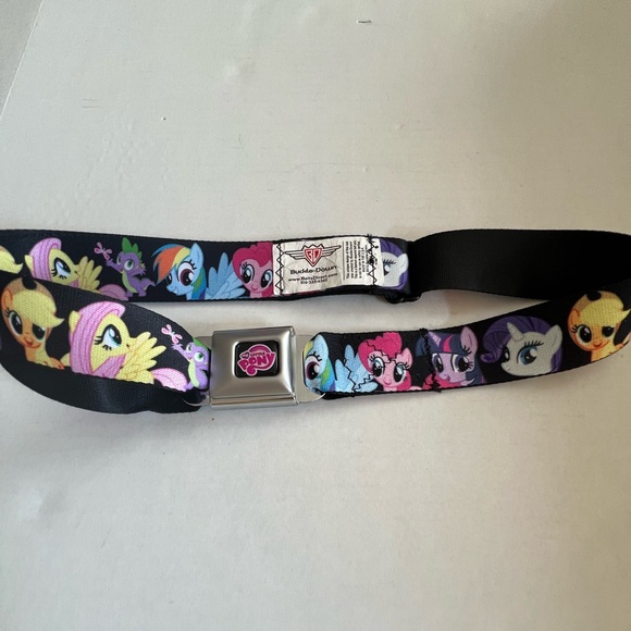 Official License 2012 My Little Pony Adult Unisex ‘Seatbelt’ Belt by Buckle-Down main image 9
